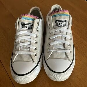 Converse Chuck Taylor All Star with rainbow tongue